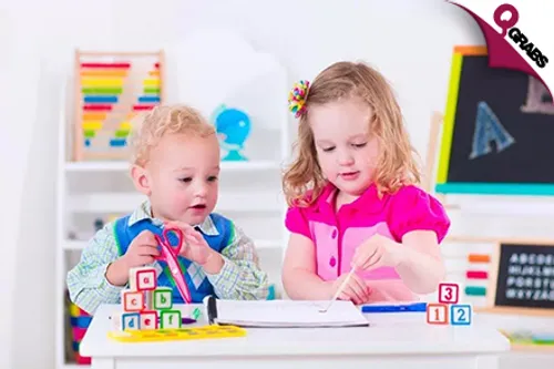 From QR1500 Let your Children Learn while Having Fun at a Nursery - Options for 1 Month or 2 Months! (Up to QR6600 Value)